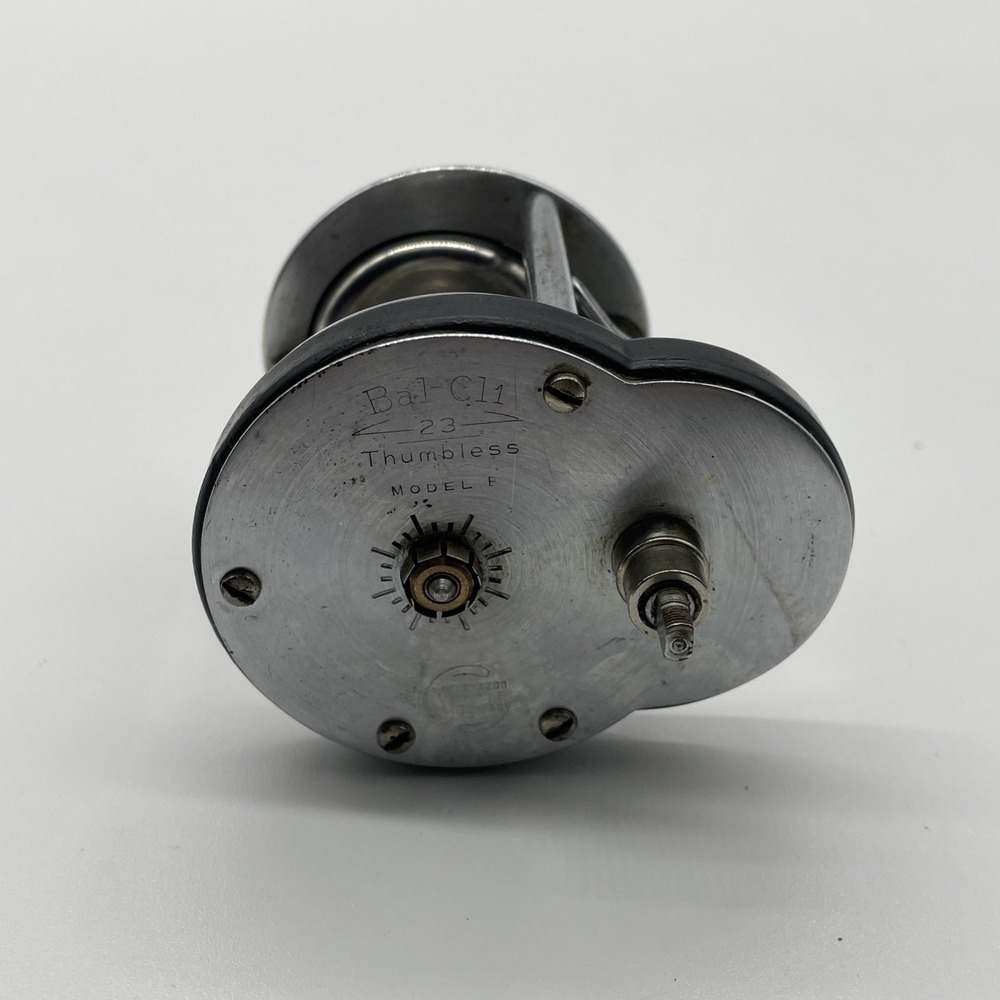 Vintage Shakespeare Fishing Reel Model B Bal Cl1 23‎ Thumbless Kalamazoo Co